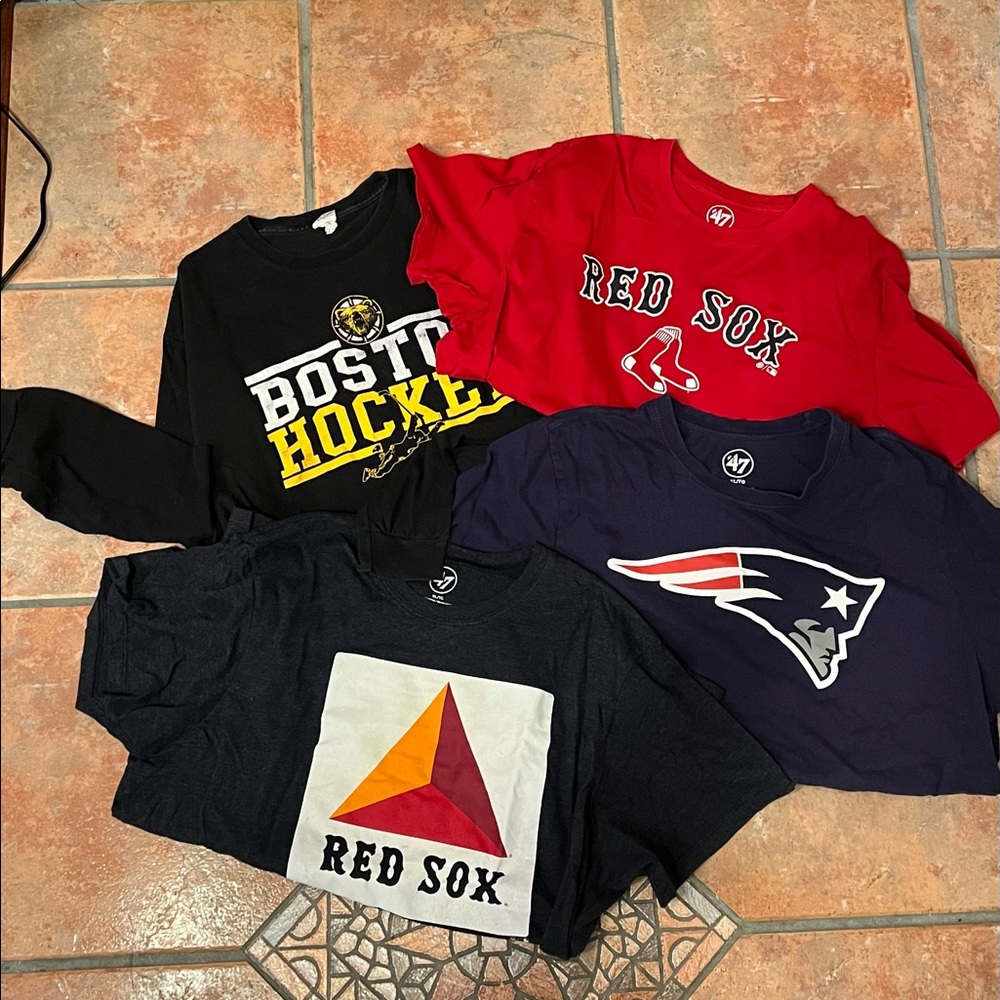 Bruins Red Sox Patriots Lot